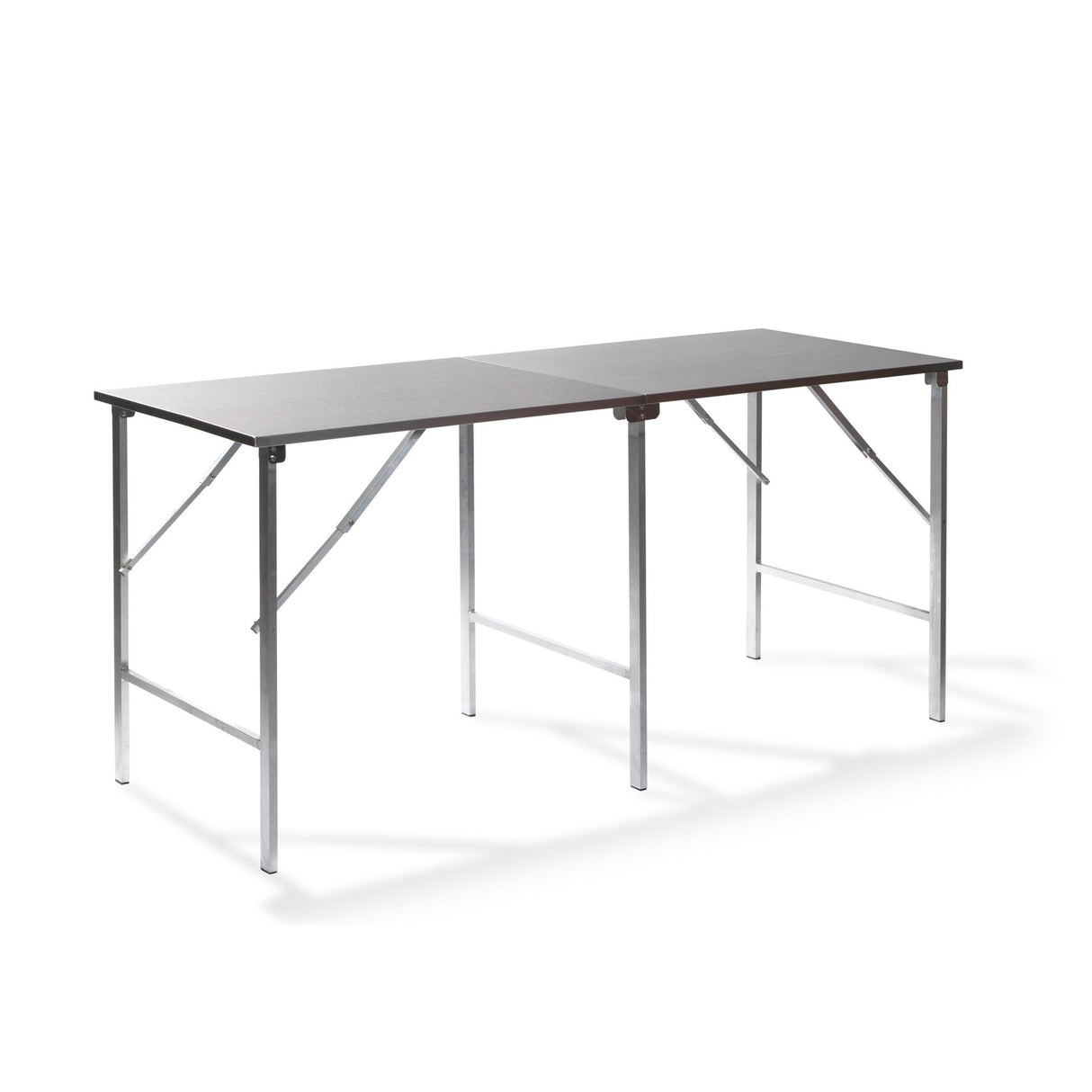 SOLID200 - Table de travail pliable en acier inoxydable 200x80x90 cm - VEBA - 1 pcs