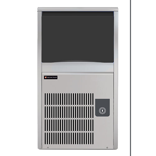 MACHINE A GLACONS - SYSTEME A ASPERSION - REFROIDISSEMENT A EAU - 28 kg/24h - 18 GLACONS PAR CYCLE