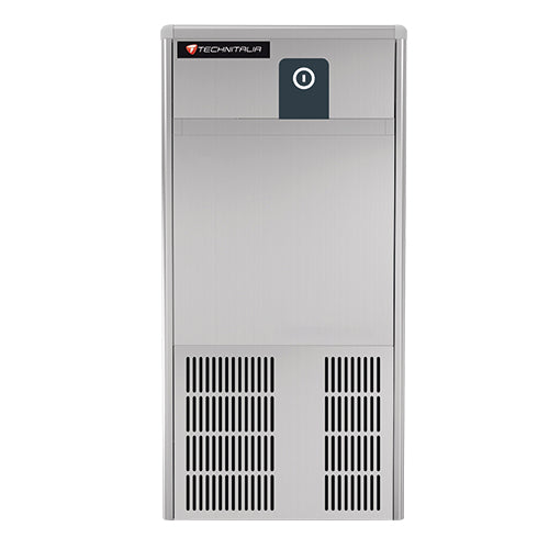 MACHINE A GLACONS - SYSTEME A PALETTES - REFROIDISSEMENT A EAU - 23 kg/24h - 15 GLACONS PAR CYCLE