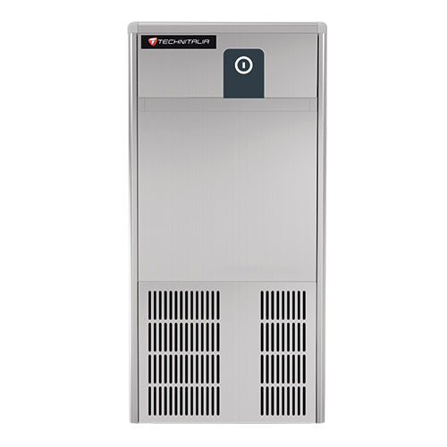 MACHINE A GLACONS - SYSTEME A PALETTES - REFROIDISSEMENT A EAU - 23 kg/24h - 15 GLACONS PAR CYCLE