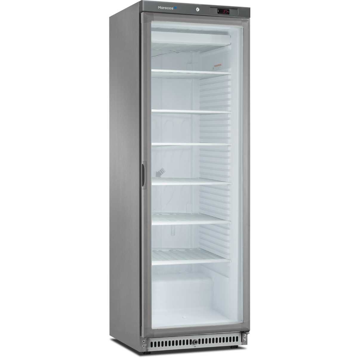 Armoire Série 430 Négative 1 porte - Extérieur Inox - Porte vitrée - ACE-430-CS-A-PV - CODIGEL