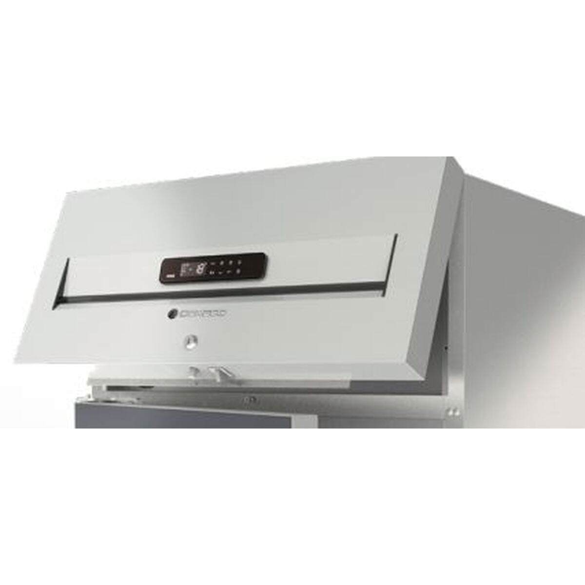 Armoire GN2/1 côtés emboutis négative 1 p. vitrée - ACGE-751-PF - CODIGEL