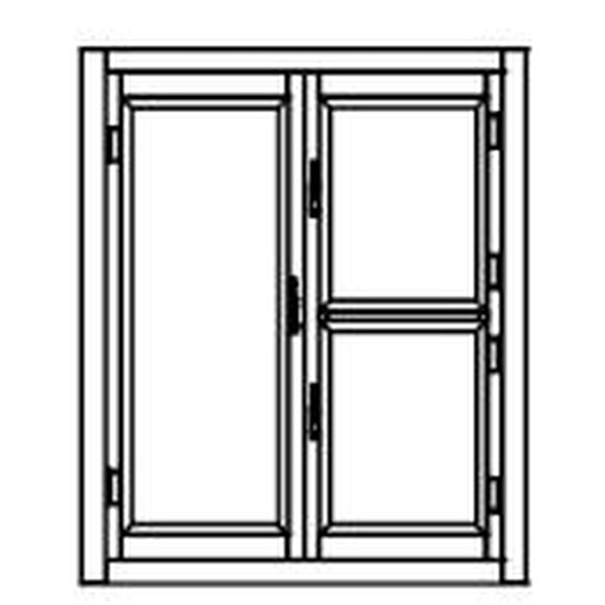 Armoire Froide Démontable négative 1 porte + 2 portillons - AFD-2C-B - CODIGEL