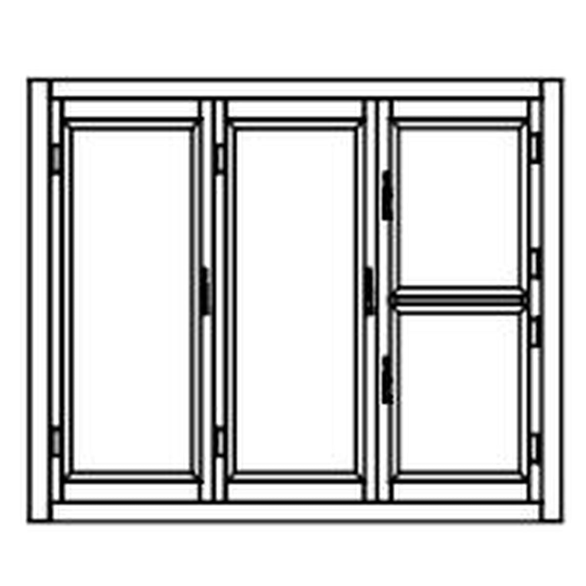Armoire Froide Démontable négative 2 portes + 2 portillons - AFD-3C-B - CODIGEL