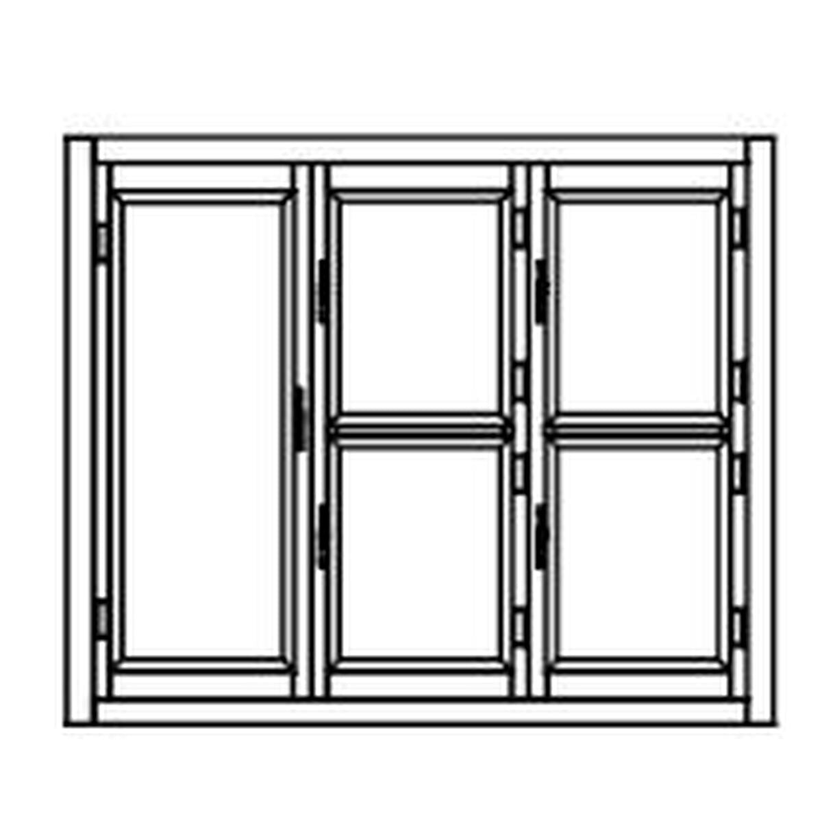 Armoire Froide Démontable négative 1 porte + 4 portillons - AFD-3C-C - CODIGEL
