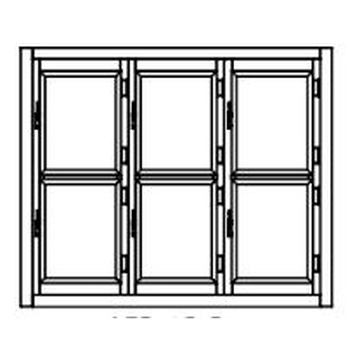 Armoire Froide Démontable positive 6 portillons - AFD-3R-D - CODIGEL
