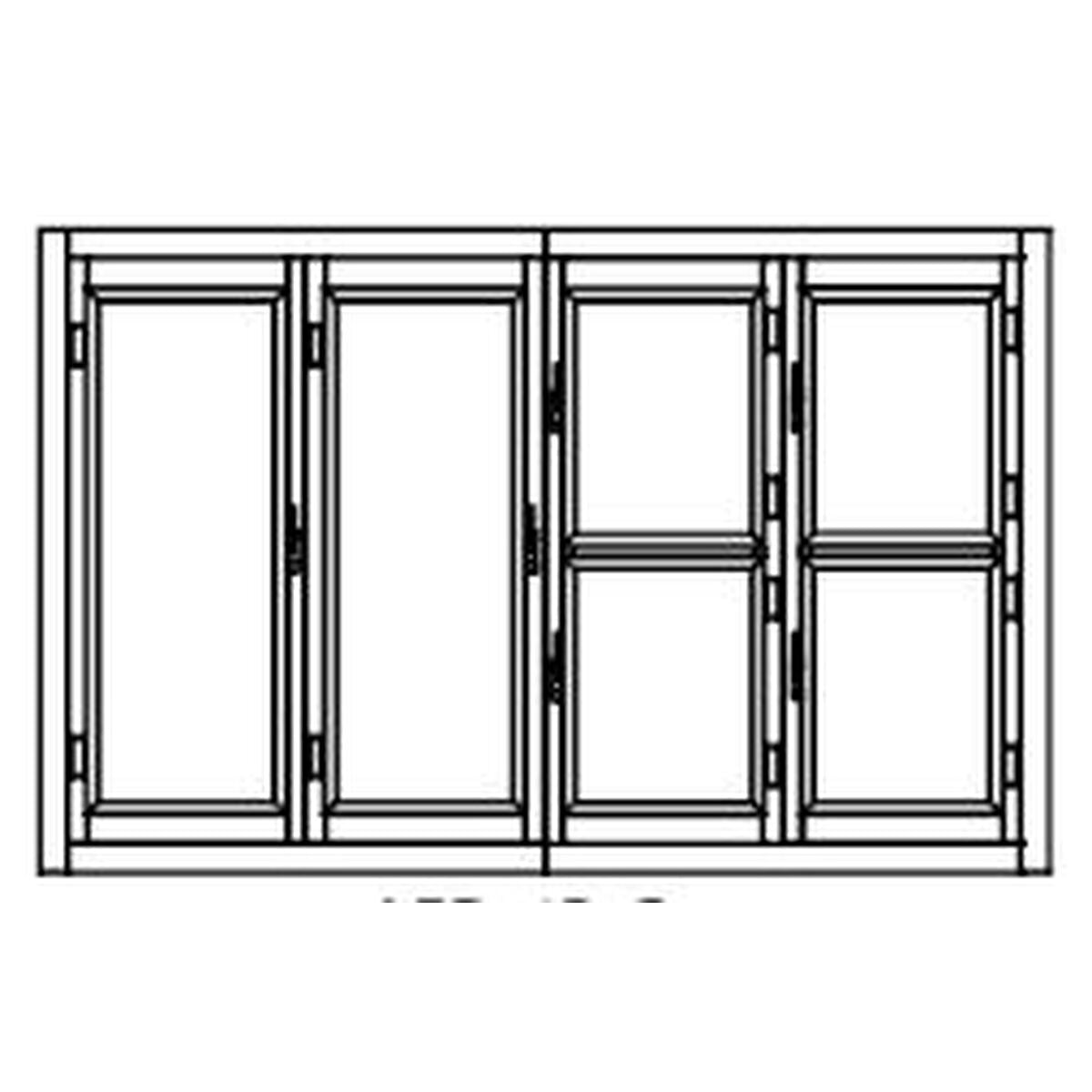 Armoire Froide Démontable négative 2 portes + 4 portillons - AFD-4C-C - CODIGEL