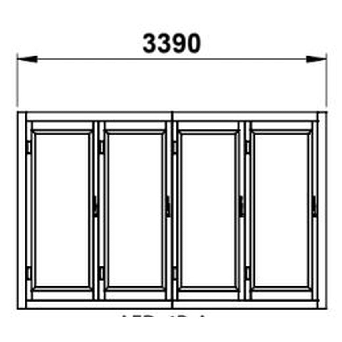 Armoire Froide Démontable positive 4 portes - AFD-4R-A - CODIGEL