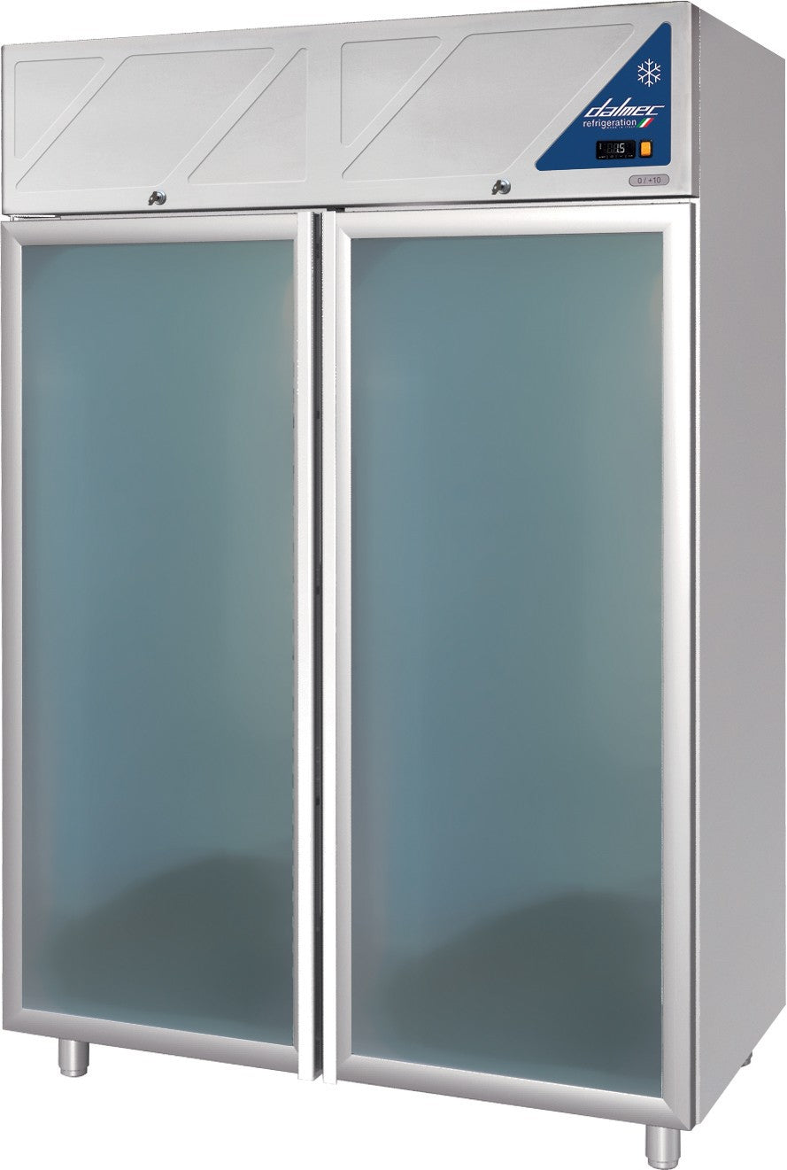 Armoire à poissons -2/+10°C - GN 1/1 - 2 portes vitrées - 1400 L - DAPO1400PV-3 - Dalmec