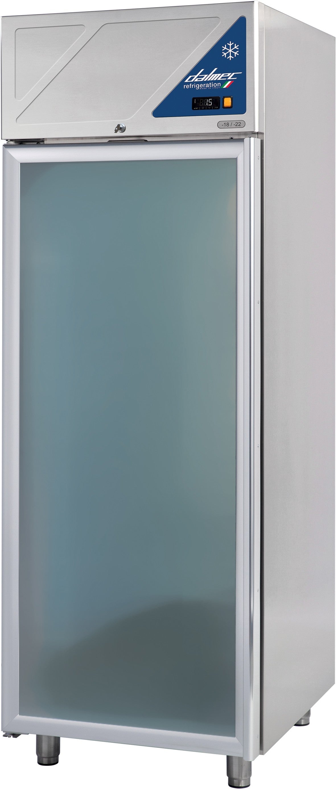 Armoire à viandes -2/+10°C - GN 2/1 - 700 L - 1 porte vitrée - DAV700PV-3 - Dalmec