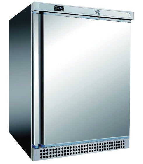 Armoire réfrigérée positive Inox - 1 porte pleine - 130 L - A201TNIX - Nosem