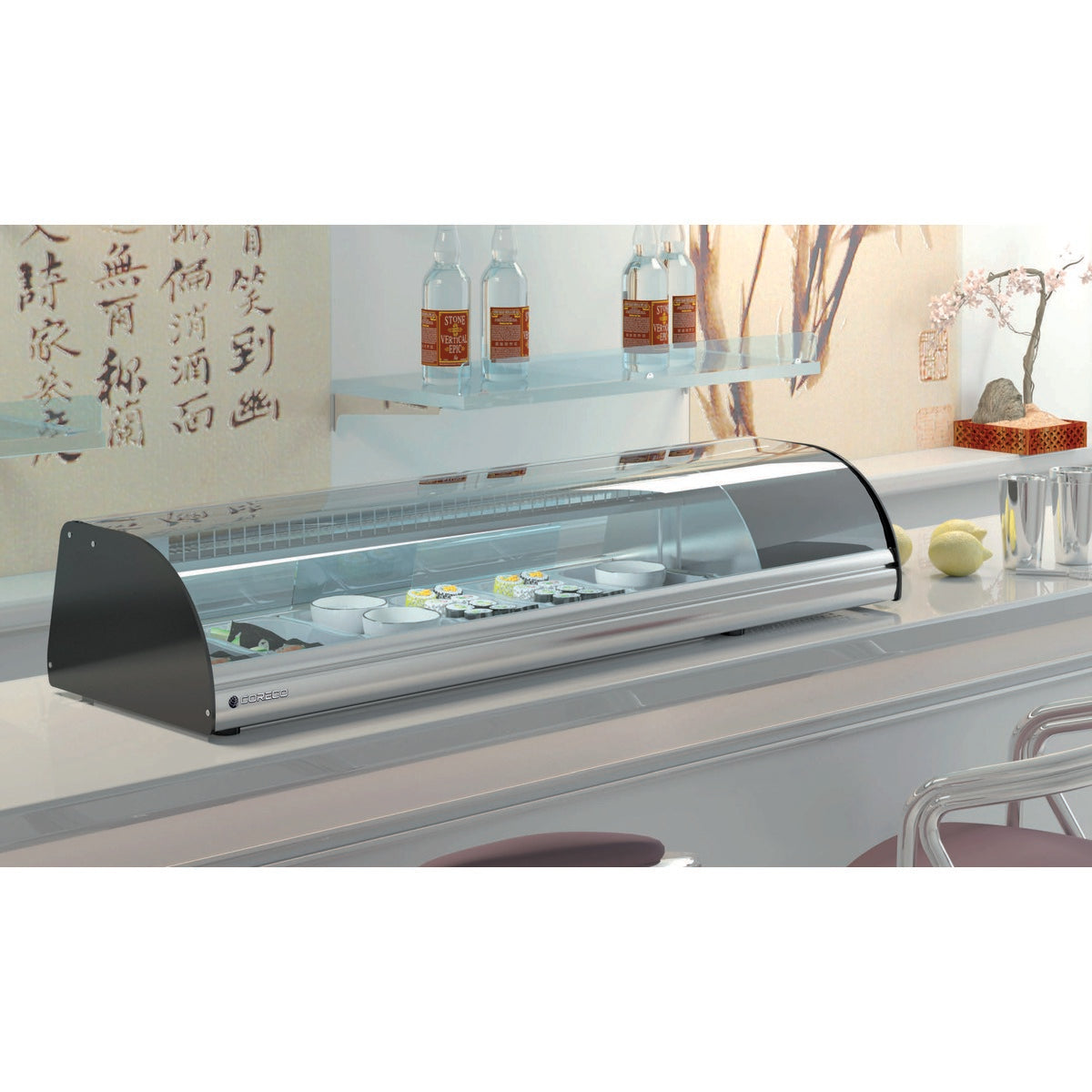 Vitrine sushis à poser - BCCS-8 - CODIGEL
