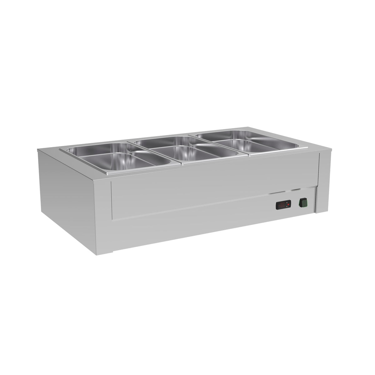 Bain-marie de table sec - BMMS-3GN - CODIGEL