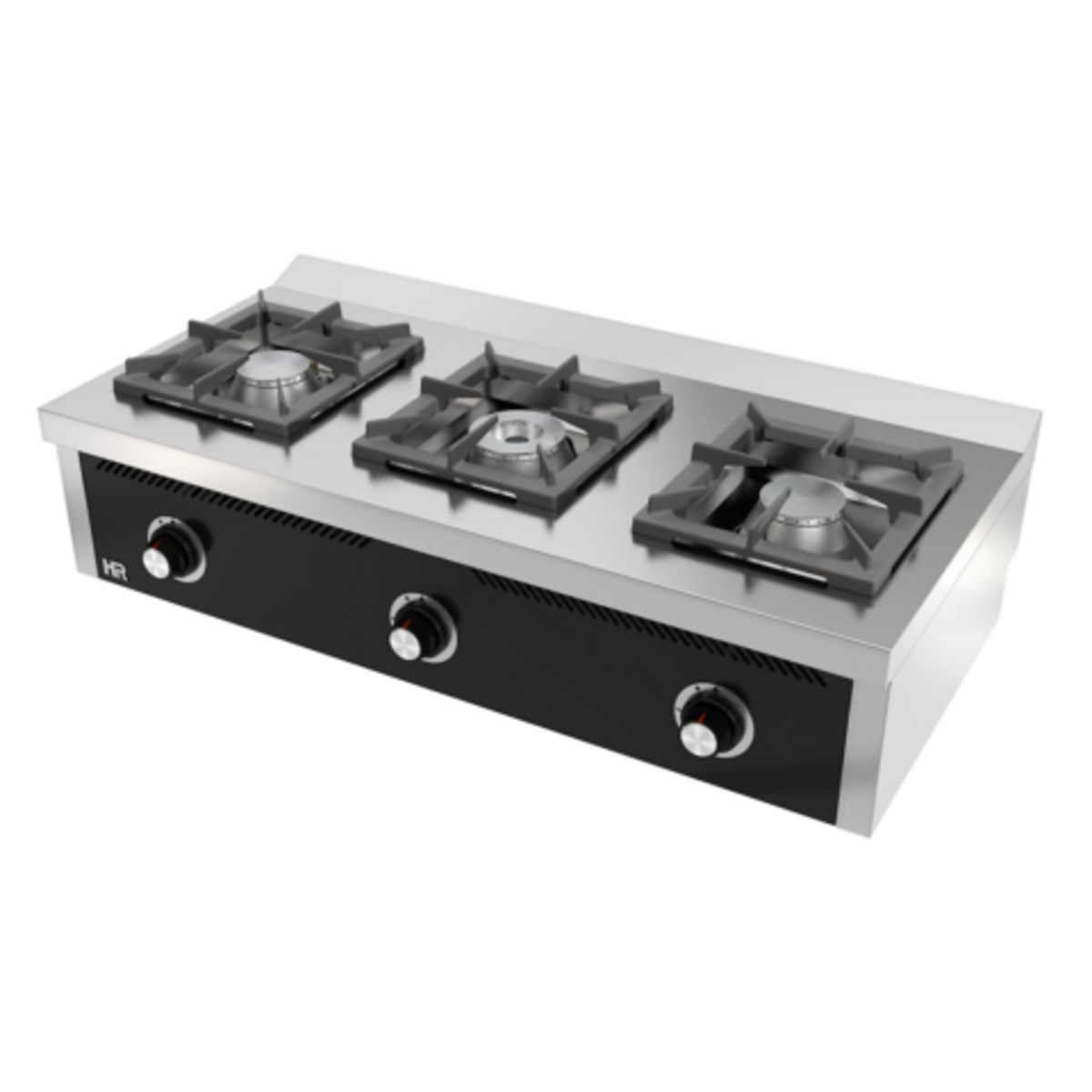 Fourneau 3 feux s/600 á poser - C3F600S - CODIGEL