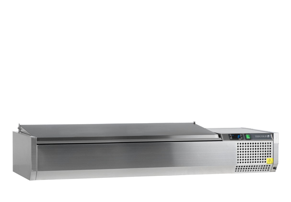 Vitrine réfrigérée GN1/4 - VK33-150 S/S LID - TEFCOLD