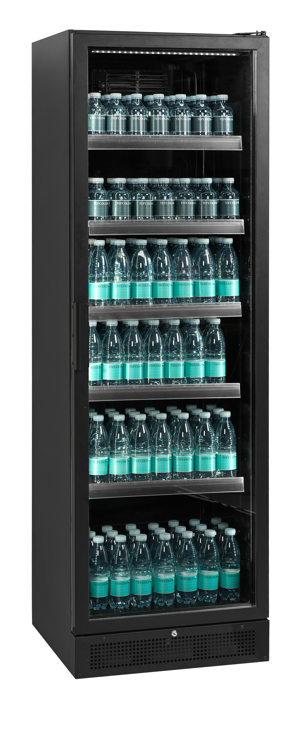 Vitrine réfrigérée noire - SCU1425H - TEFCOLD