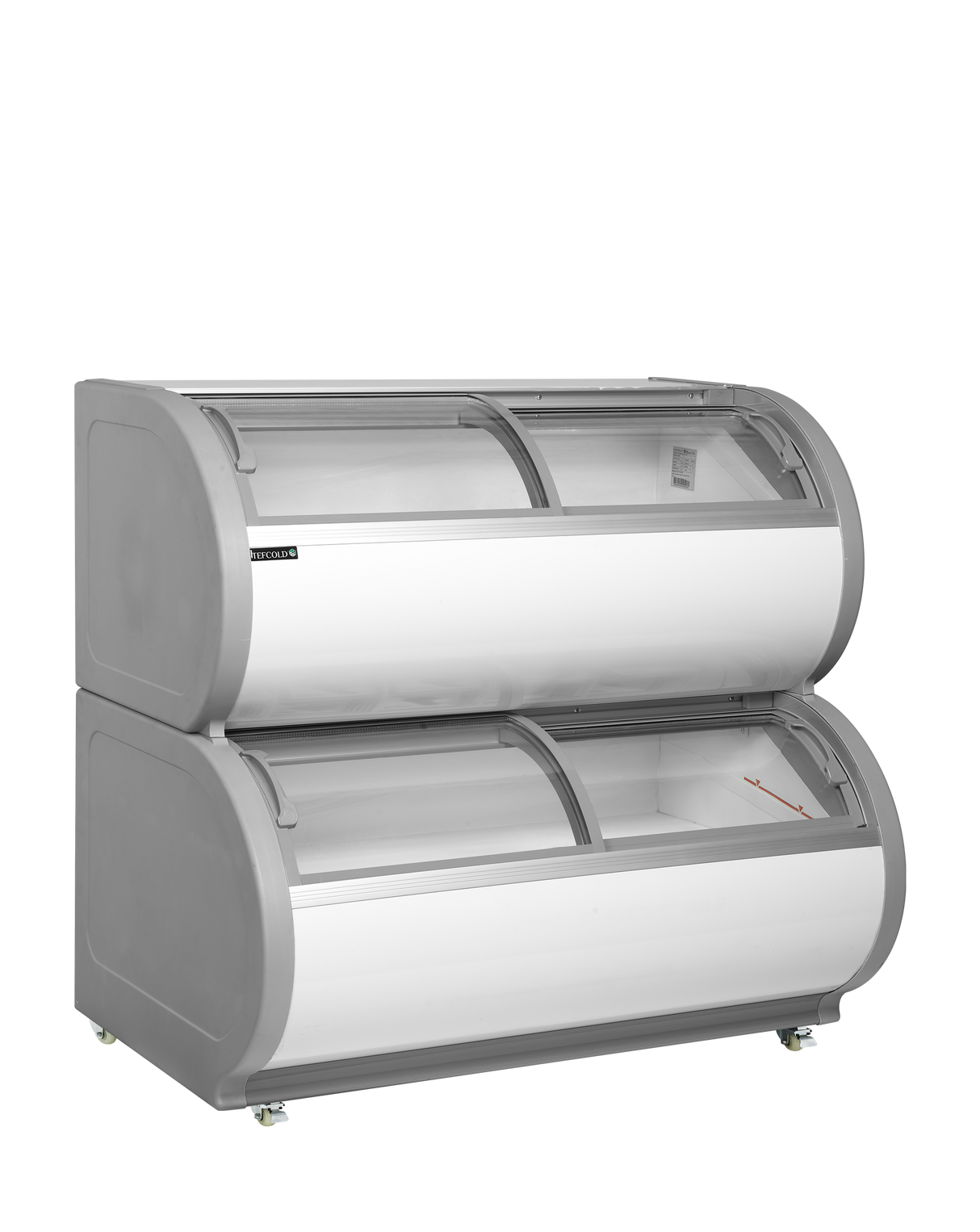Vitrine froid négatif à deux niveaux - TD500 - TEFCOLD