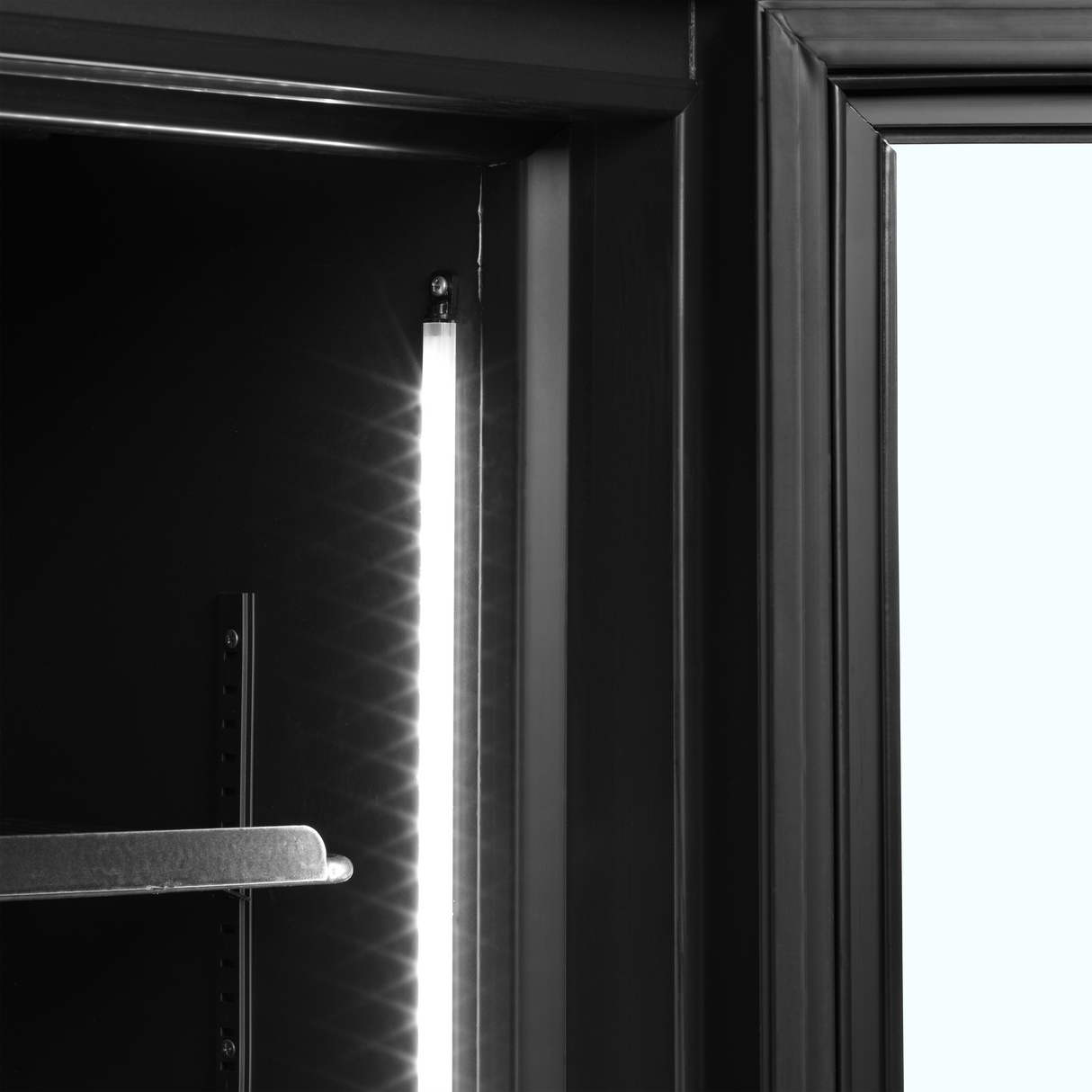 Vitrine réfrigérée noire - FSC1200H BLACK - TEFCOLD