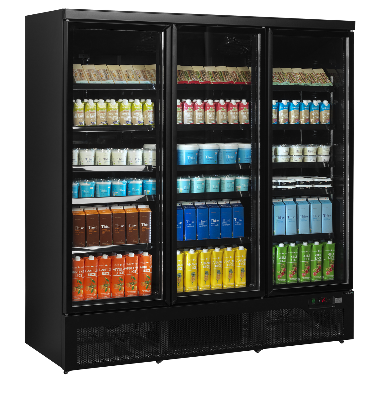 Réfrigérateur vitré - Atom Maxi C3DBB - TEFCOLD