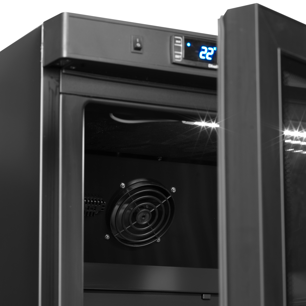 Réfrigérateur vitré GN2/1 - UR600BG