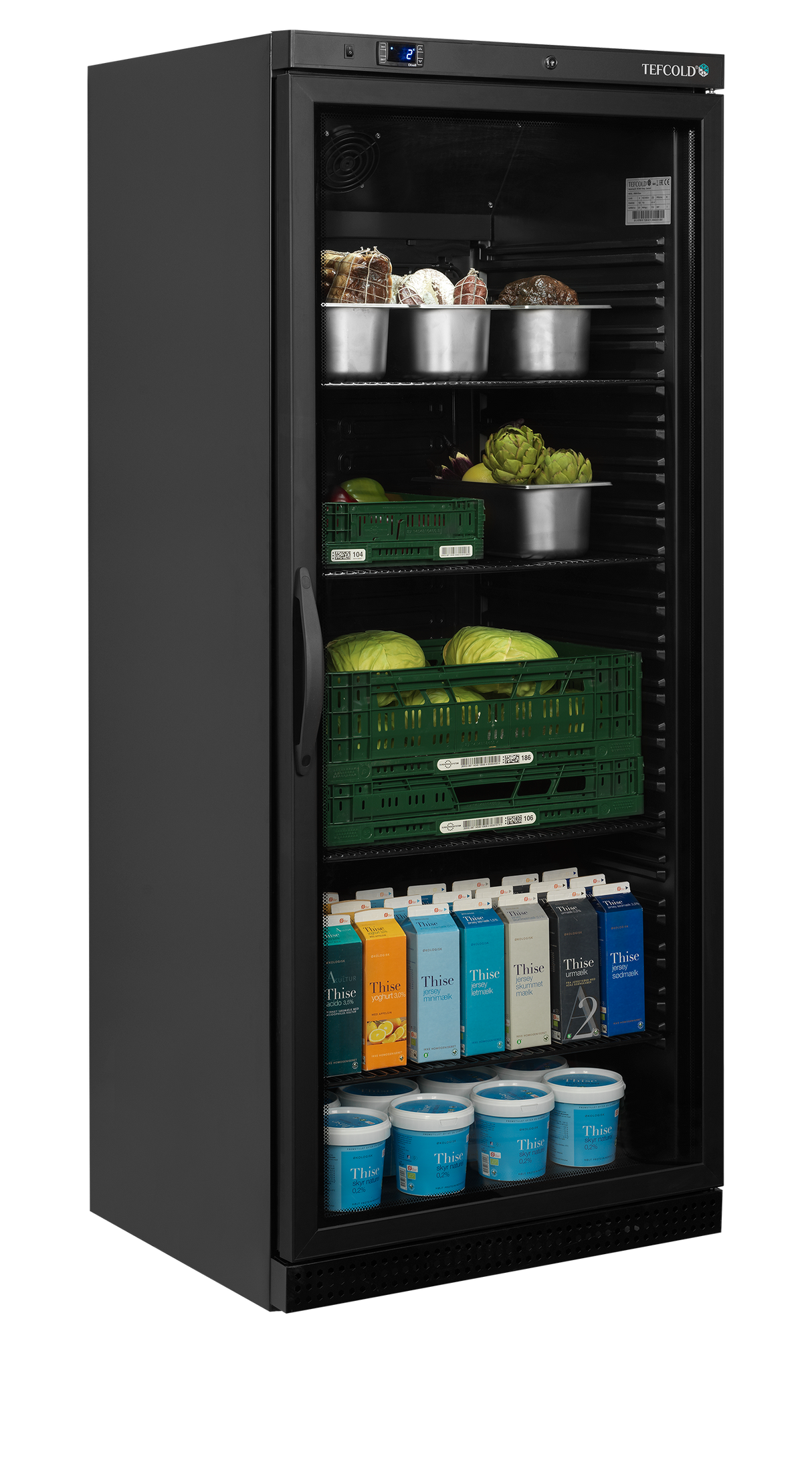 Réfrigérateur vitré GN2/1 - UR600BG