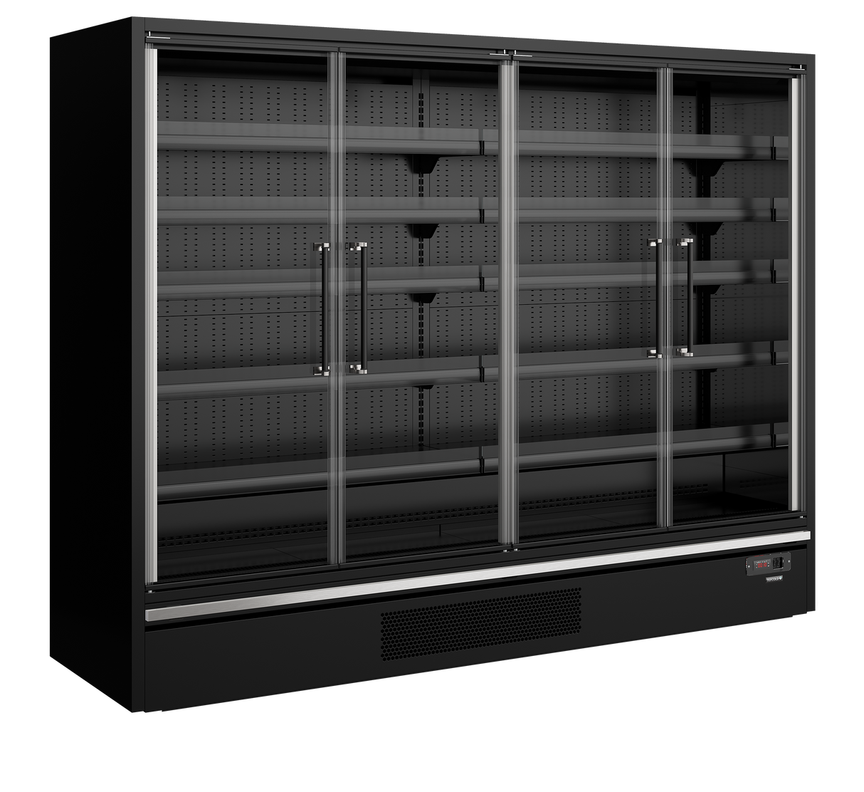 Vitrine réfrigérée pour supermarché - Galaxy+ GP26FGD Black - TEFCOLD