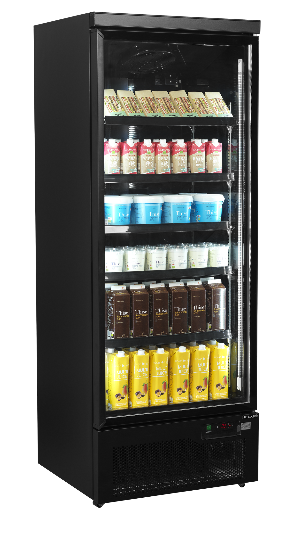Réfrigérateur vitré - Atom Maxi C1DBB - TEFCOLD