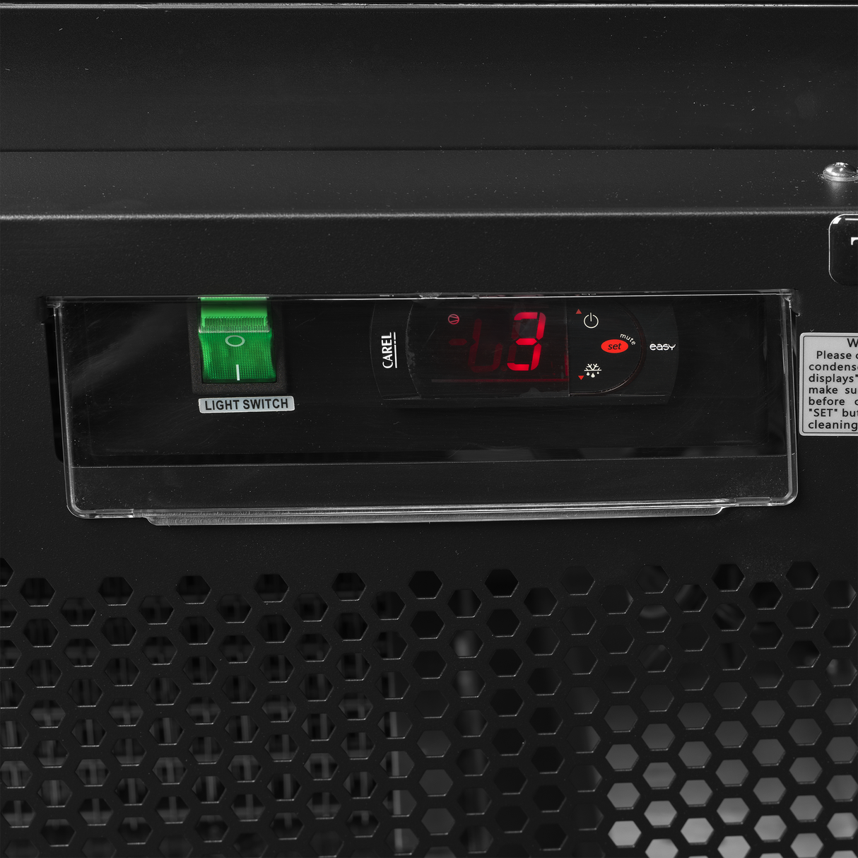 Réfrigérateur vitré - Atom Maxi C3DBB - TEFCOLD