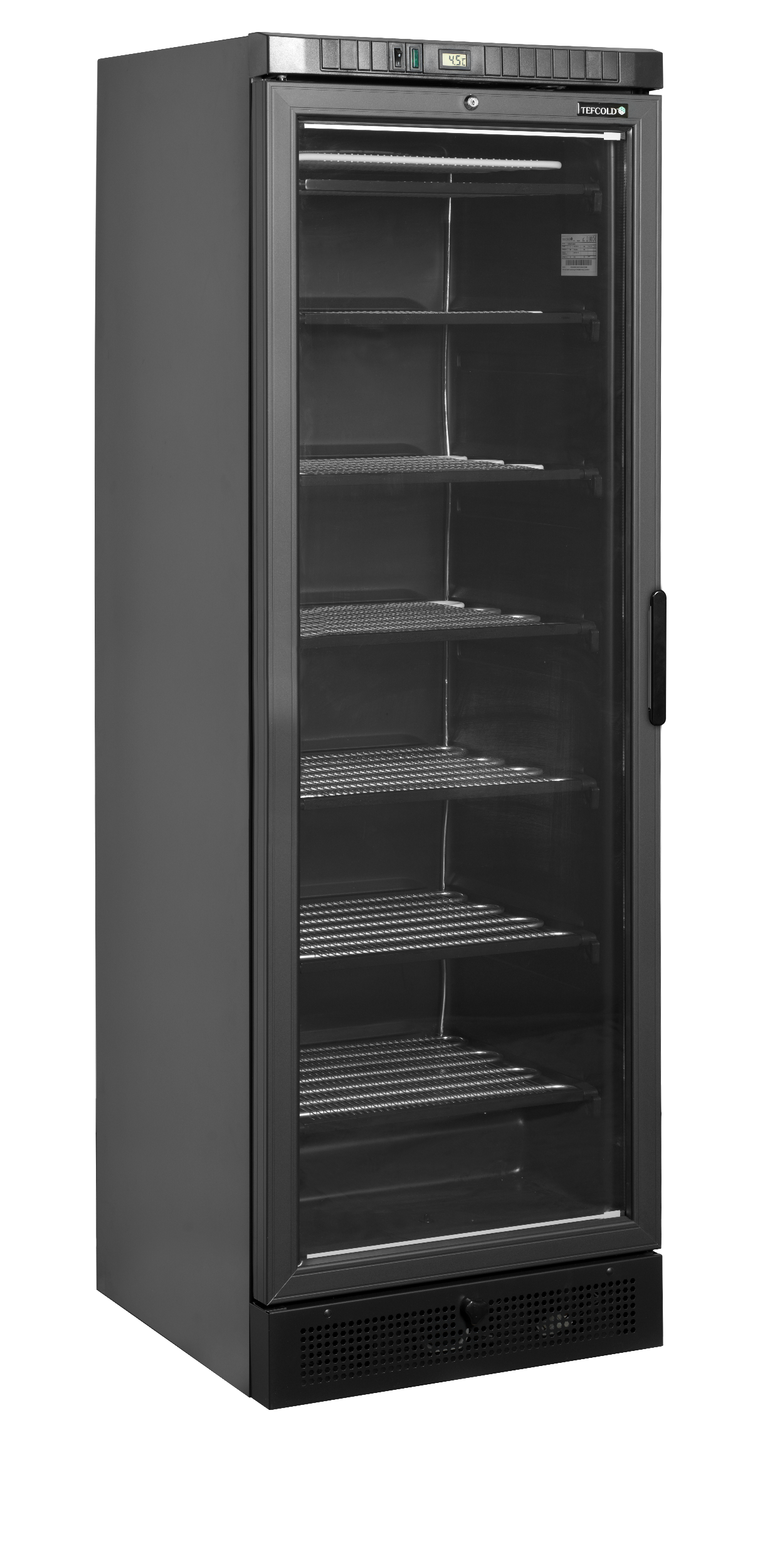 Vitrine à froid négatif, ouverture vers la gauche - UFSC371G Black L/H - TEFCOLD