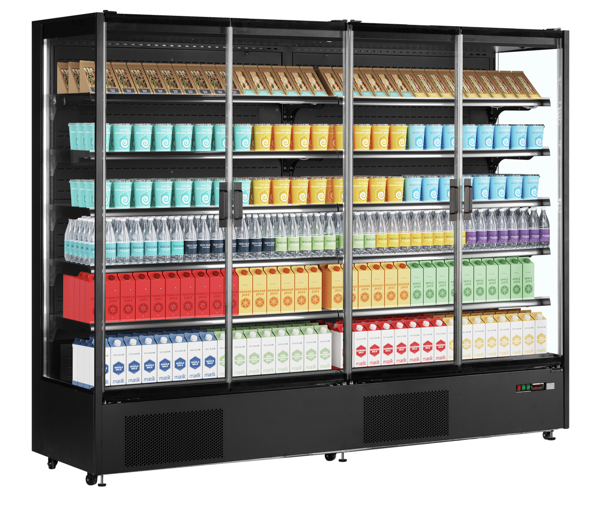 Vitrine réfrigérée pour supermarché - PC2500B - TEFCOLD