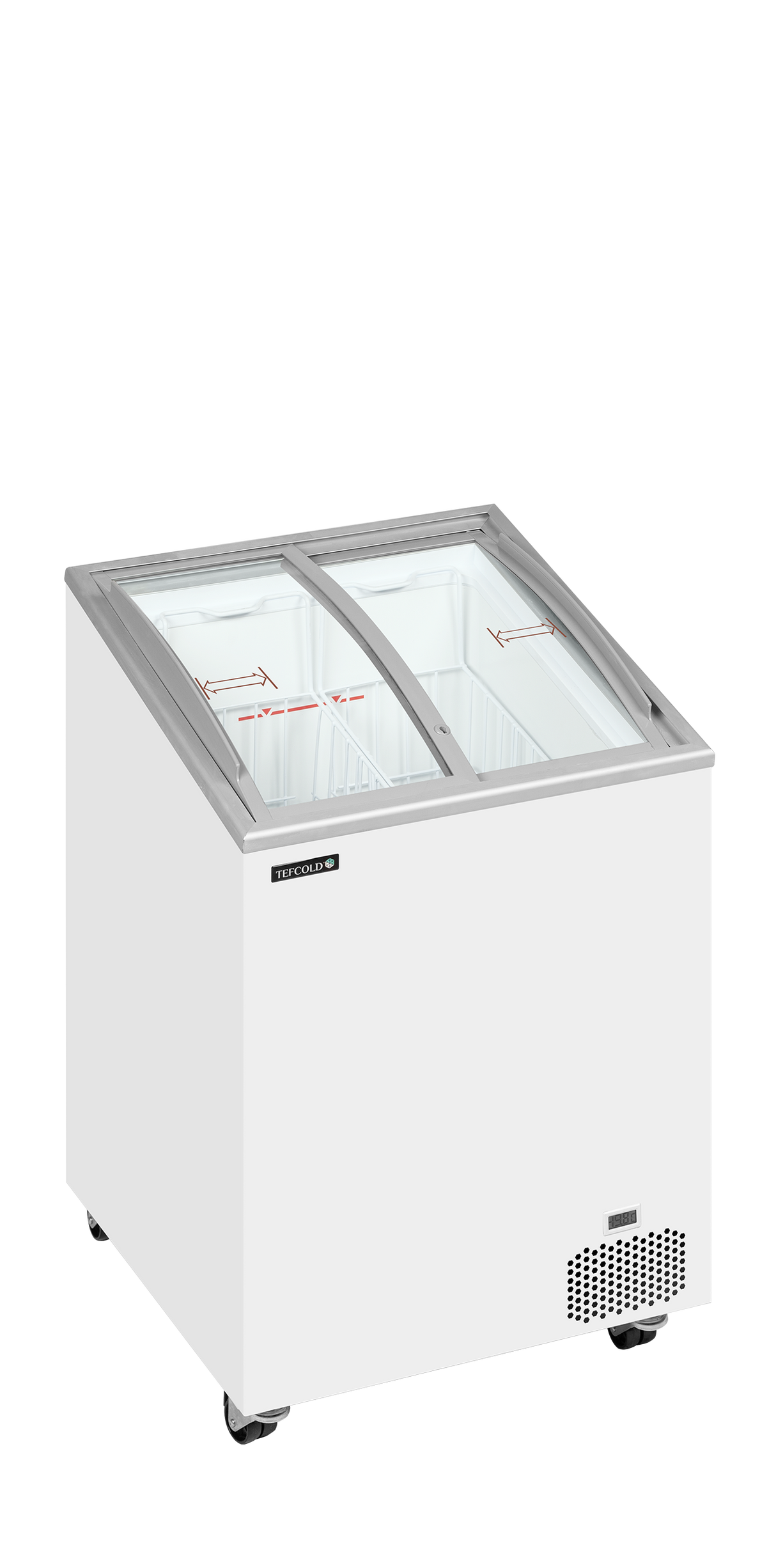 Congélateur de crème glacée - IC101SCEB LED - TEFCOLD