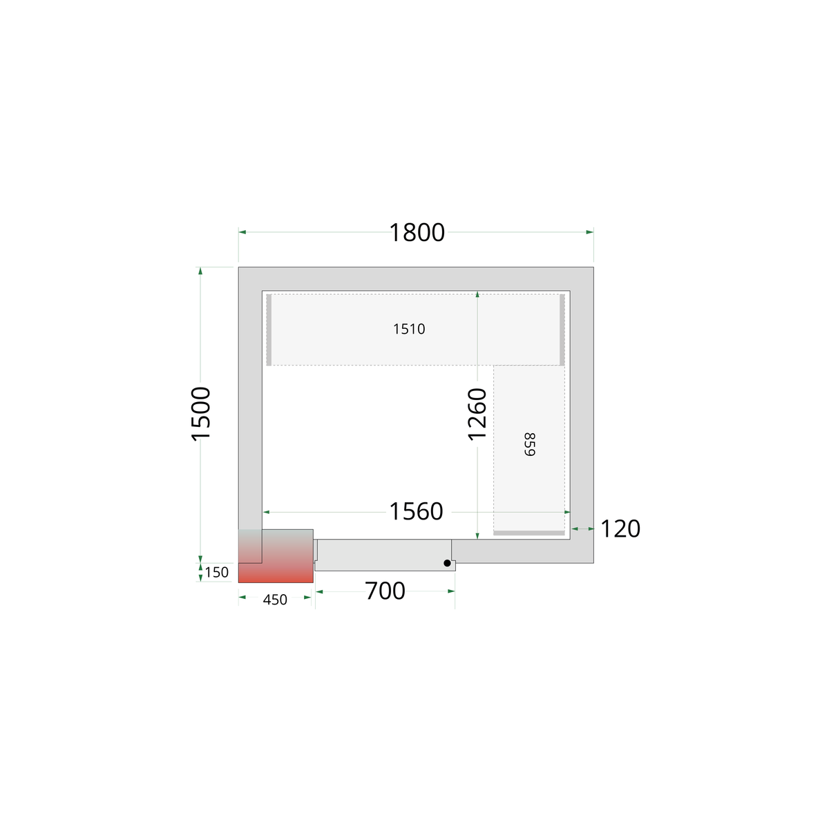 CRNF1212 / CRNF1215 - Shelf Rack System Kit