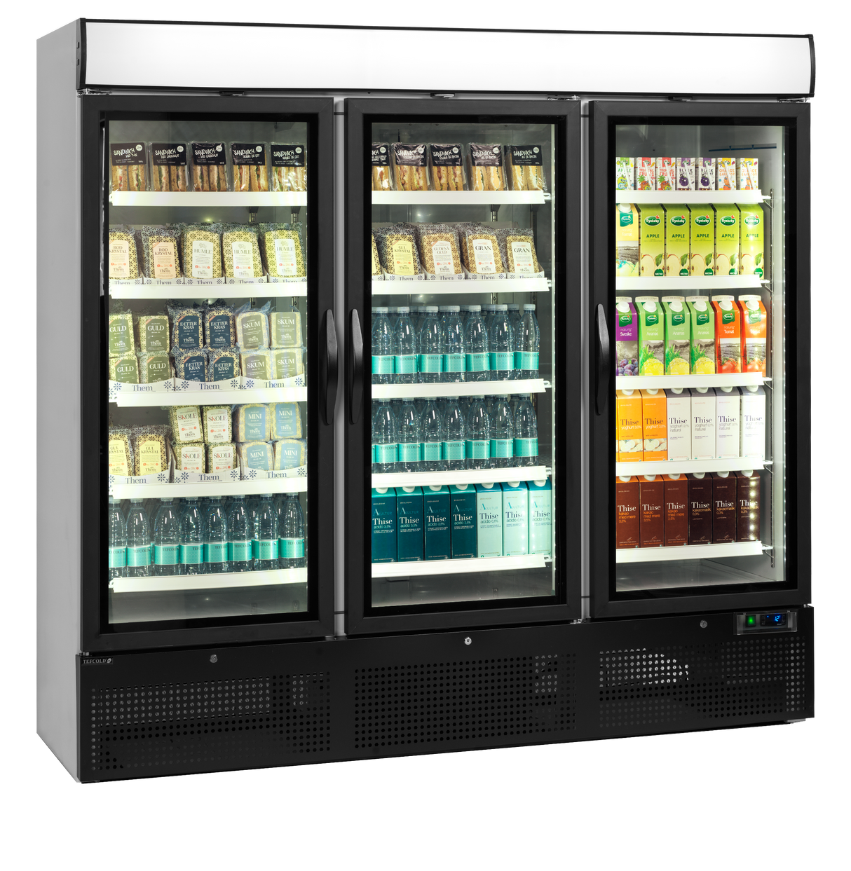 Réfrigérateur vitré - NC7500G - TEFCOLD
