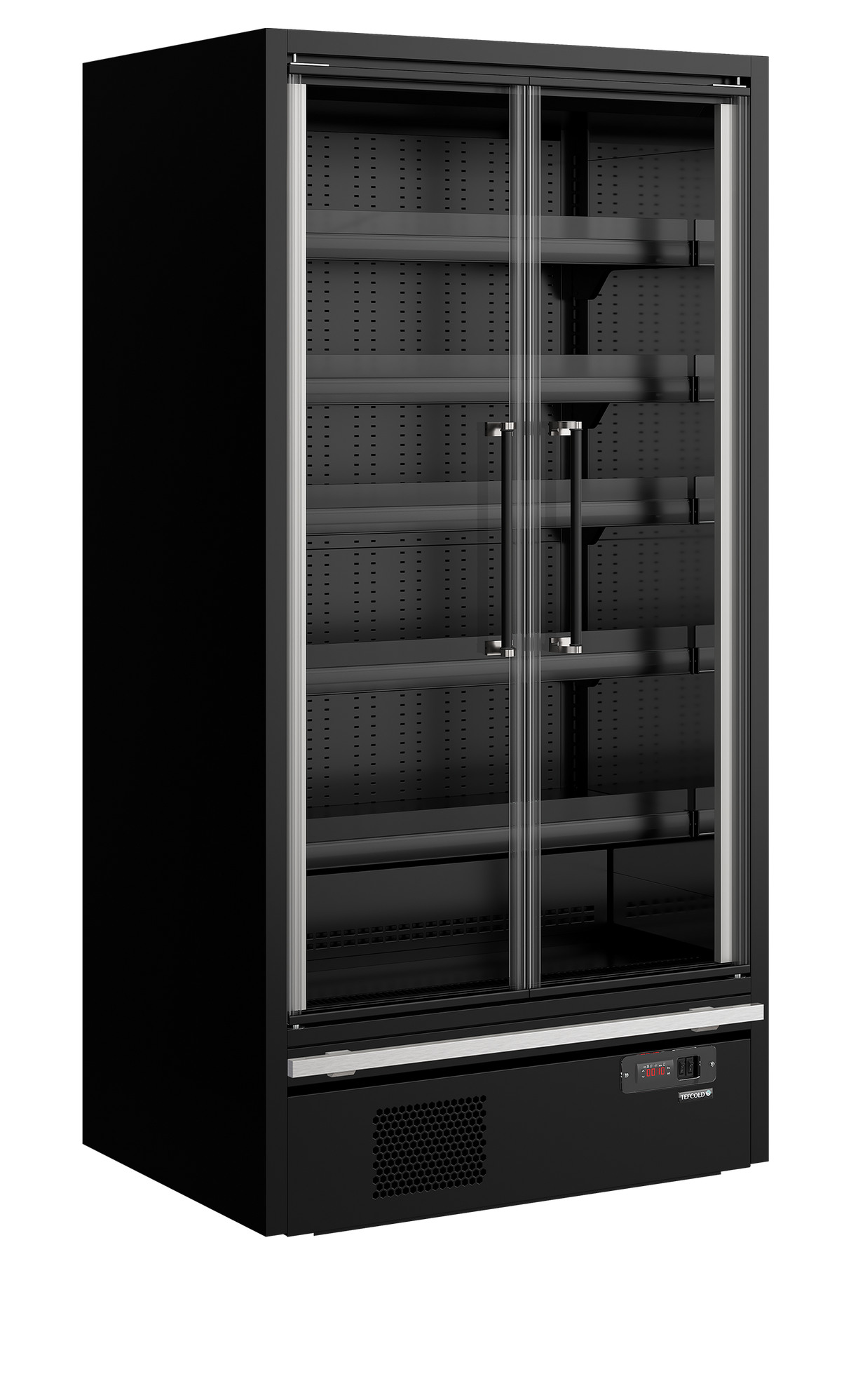 Vitrine réfrigérée pour supermarché - Galaxy+ GP10FGD Black - TEFCOLD