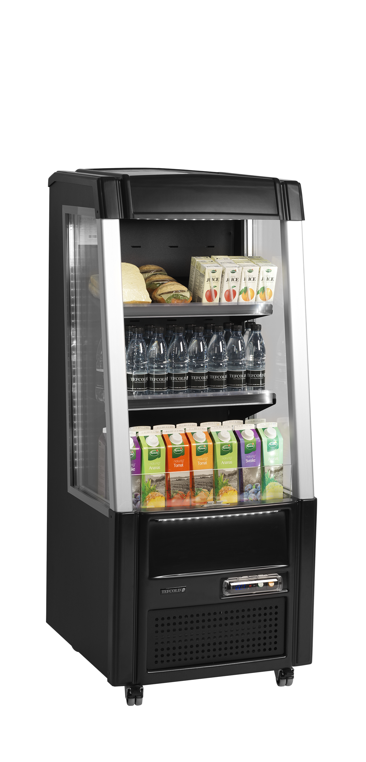 Façade ouverte basse - ODC60 BLACK - TEFCOLD