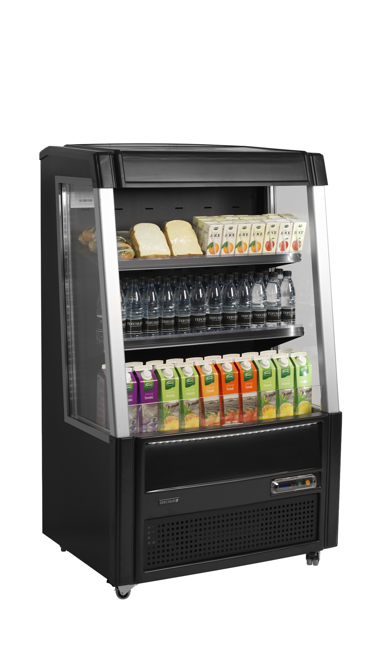 Façade ouverte basse - ODC90 BLACK - TEFCOLD