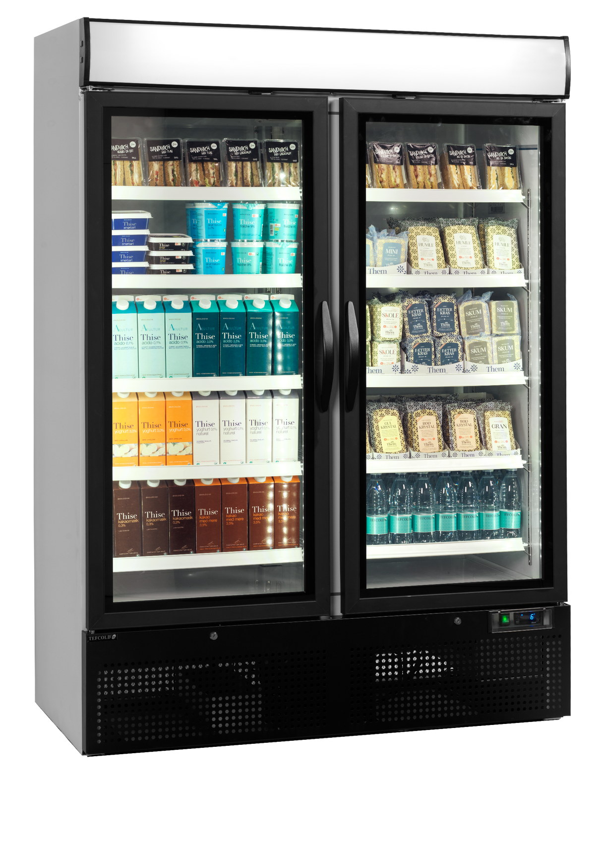 Réfrigérateur vitré - NC5000G - TEFCOLD