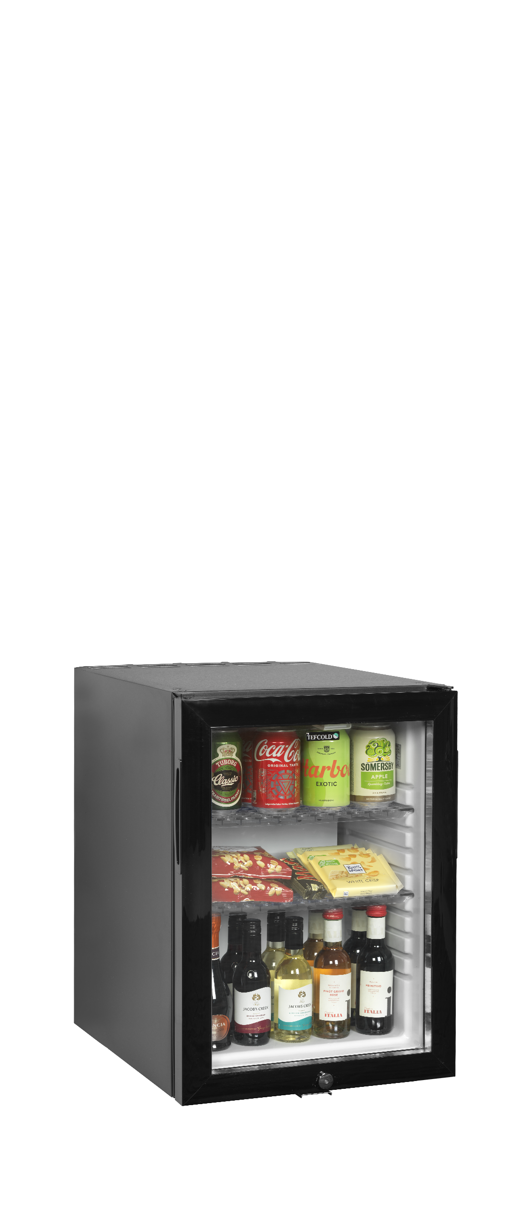 Réfrigérateur minibar à porte vitrée - TM45GC - TEFCOLD