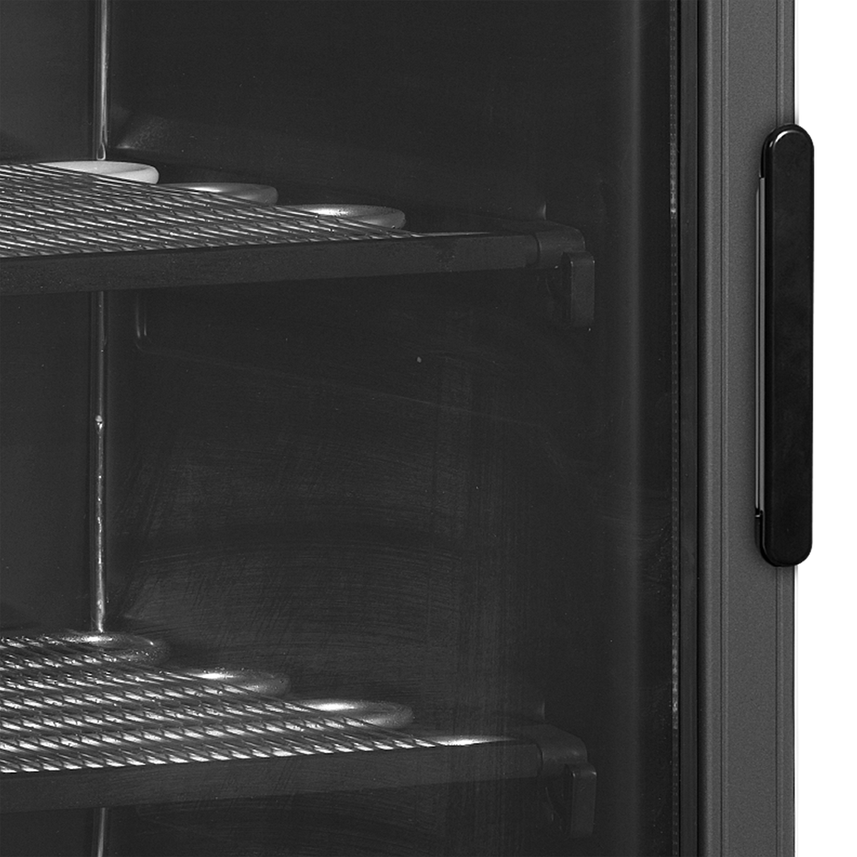 Vitrine à froid négatif, ouverture vers la gauche - UFSC371G Black L/H - TEFCOLD