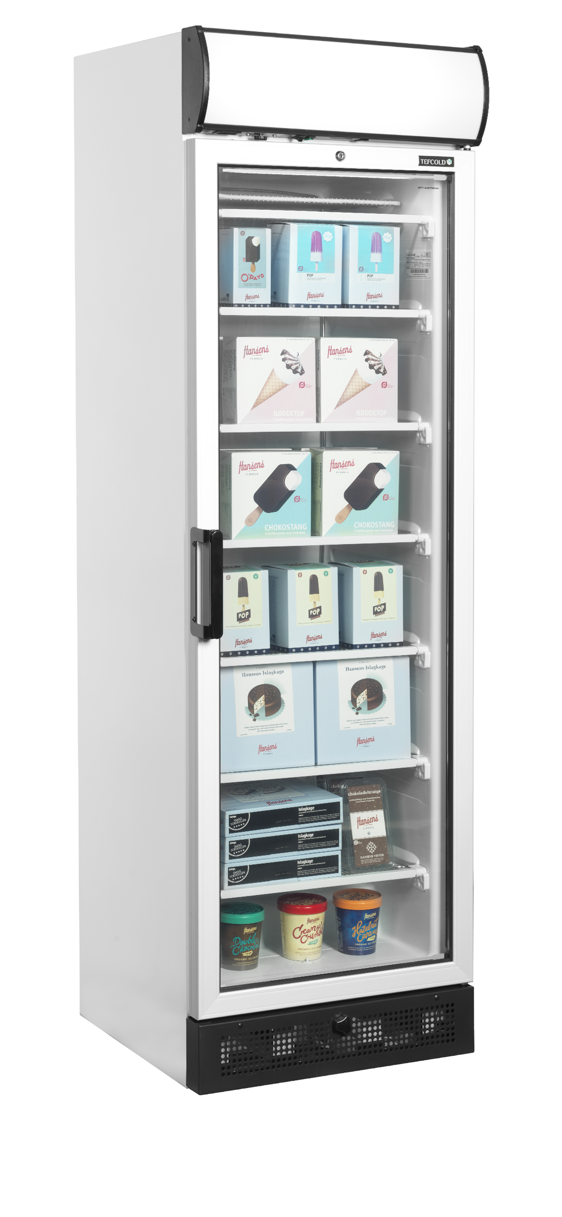 Congélateurs verticaux de vitrine - UFFS371GCP - TEFCOLD