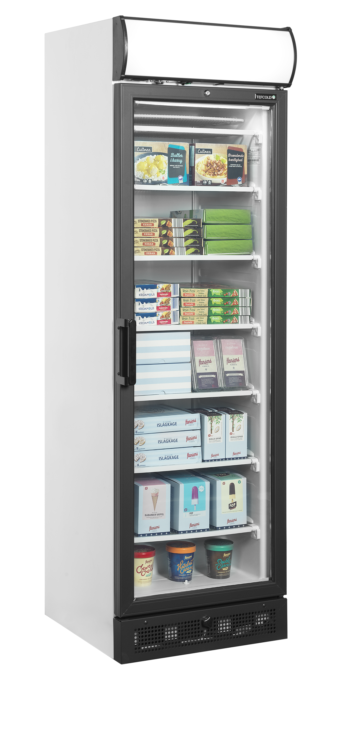 Congélateurs verticaux de vitrine - UFSC371GCP - TEFCOLD