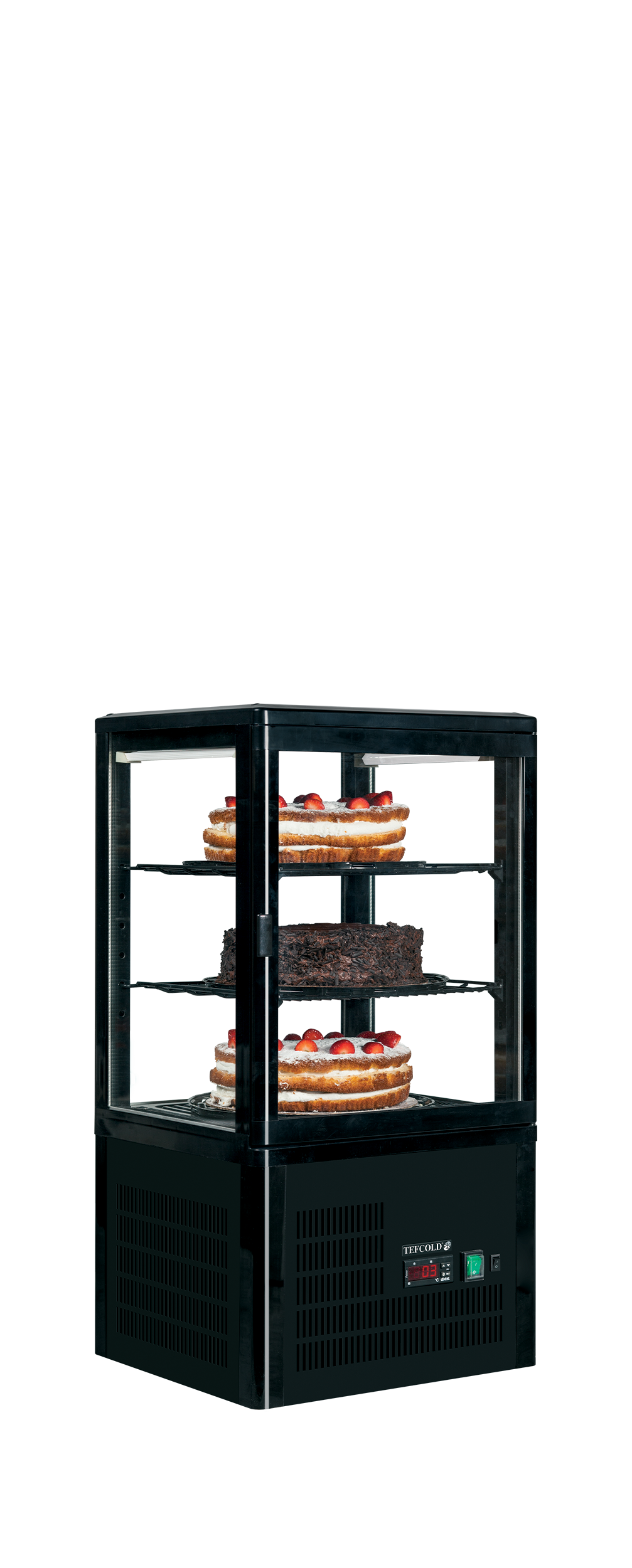 Vitrine réfrigérée pour comptoir - UPD60-BLACK - TEFCOLD