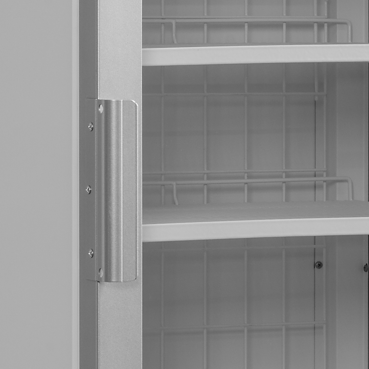 Congélateurs verticaux de vitrine - UFSC1450GCP NF Silver - TEFCOLD