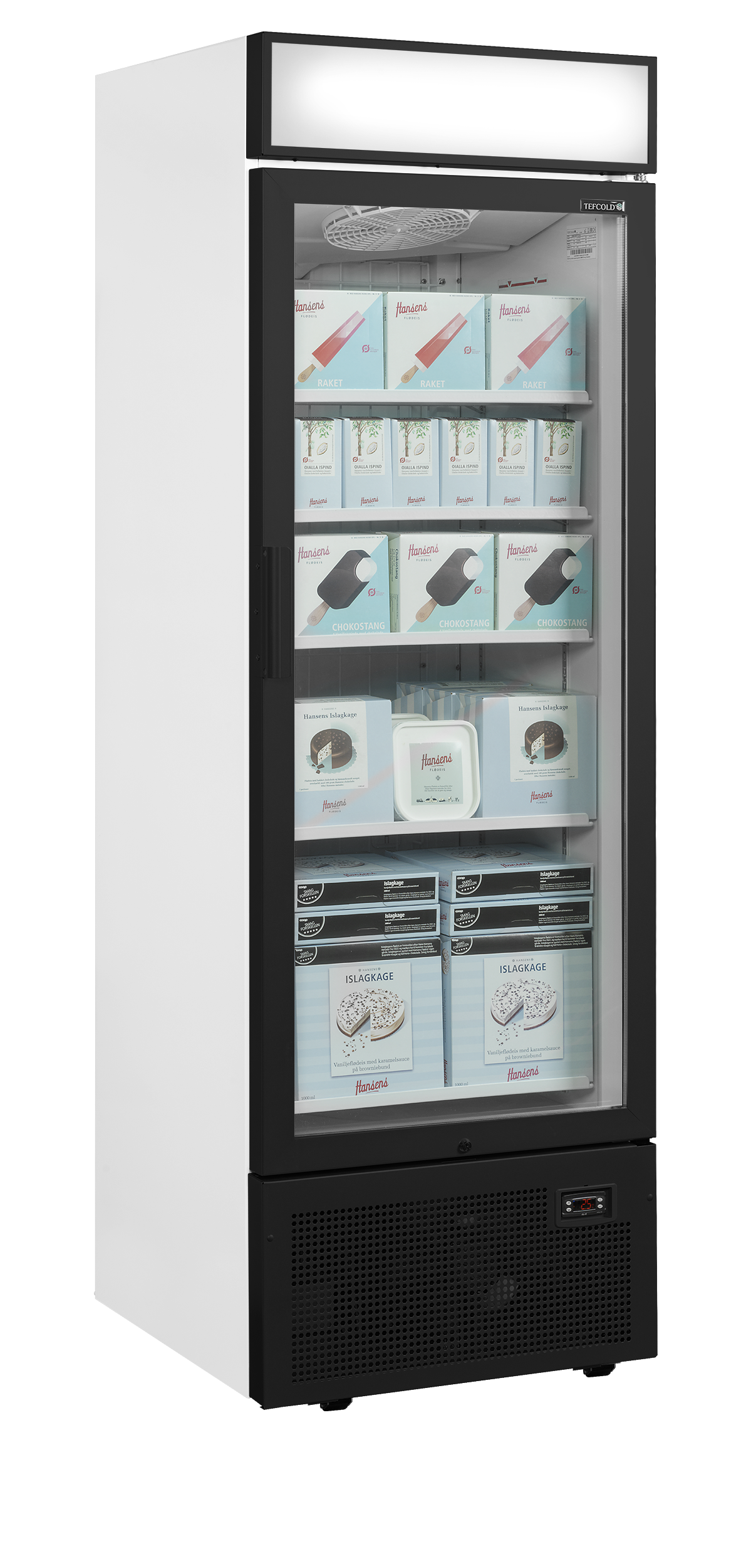 Congélateurs verticaux de vitrine - UFSC1450GCP NF - TEFCOLD