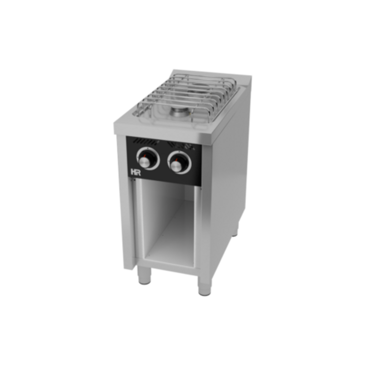 Fourneau "basic" 2 feux vifs s/750 sur placard - CB2F750E - CODIGEL