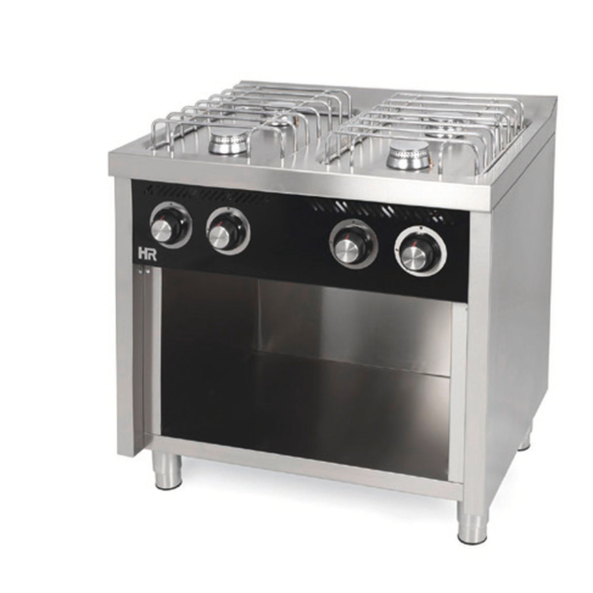 Fourneau "basic" 4 feux vifs s/600 sur placard - CB4F600E - CODIGEL