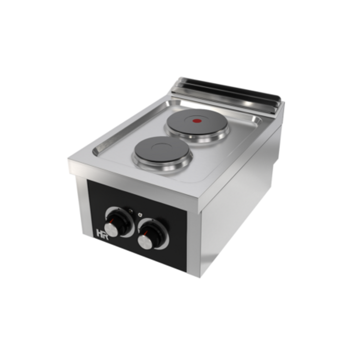 Fourneau électrique 2 plaques 600 á poser - CE2P600S - CODIGEL