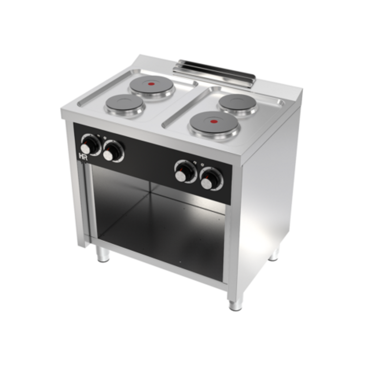 Fourneau électrique 4 plaques 600 sur placard - CE4P600E - CODIGEL