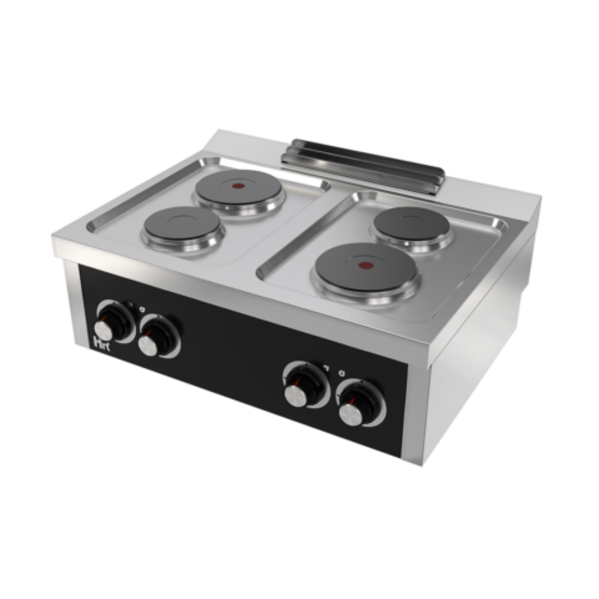 Fourneau électrique 4 plaques 600 á poser - CE4P600S - CODIGEL