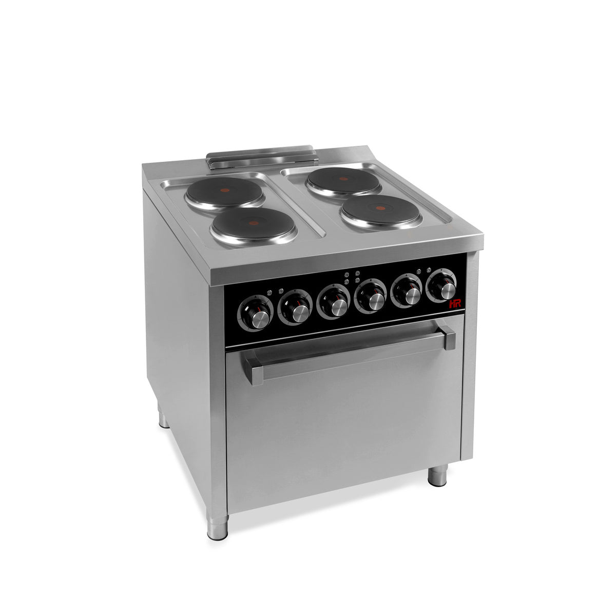 Fourneau électrique 4 plaques s/750 avec four électrique - CE4P750H - CODIGEL